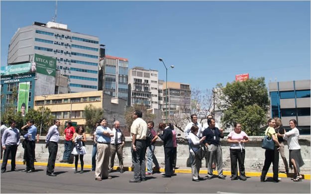 Terremoto sacude a la Ciudad de MÃ©xico