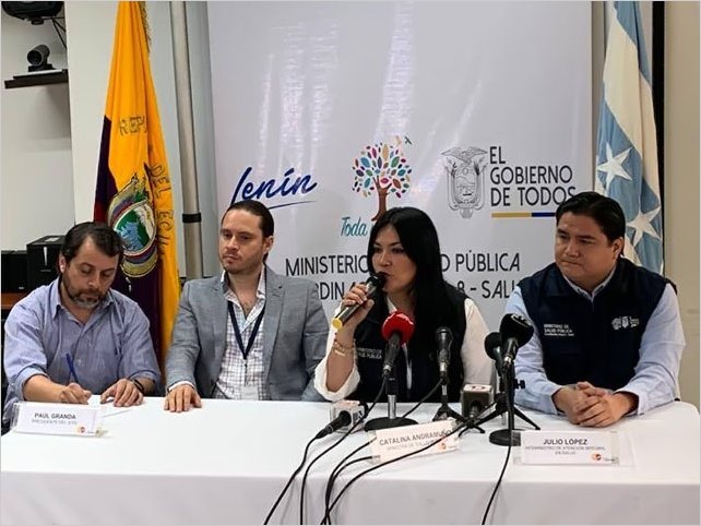En Ecuador se confirma el primer caso de Coronavirus Covid-19