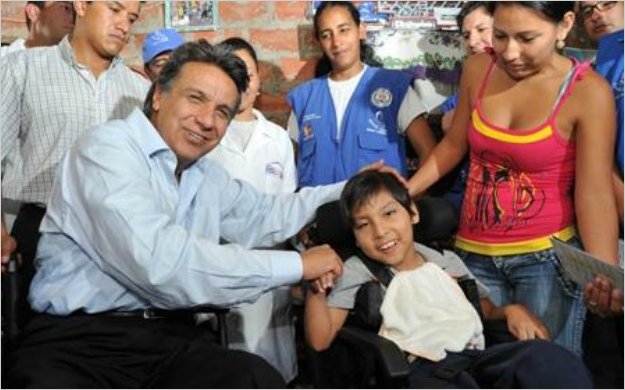 PresentarÃ¡ Ecuador en EUA plan de atenciÃ³n a discapacitados