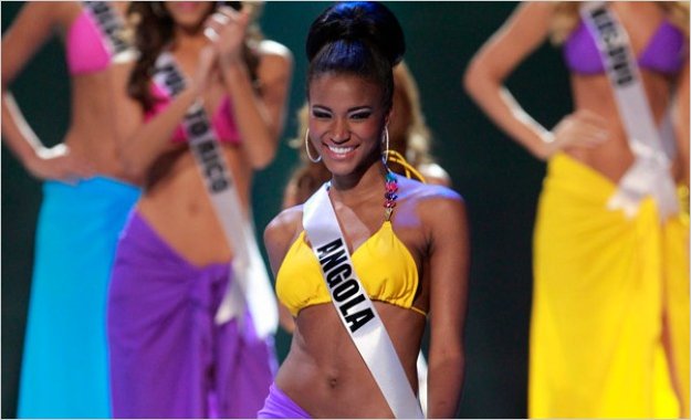 Leila Lopes Miss Angola es la flamante nueva Miss Universo 2011