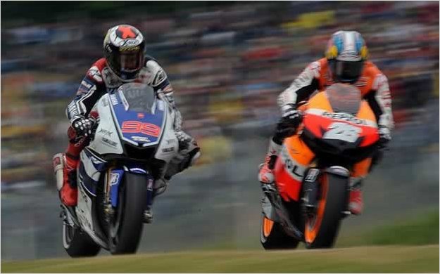 El Mundial de MotoGP, un mano a mano entre Lorenzo y Pedrosa en las apuestas