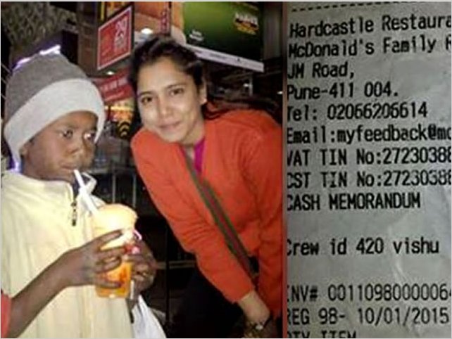 PolÃ©mica por niÃ±o pobre echado de local de McDonalds