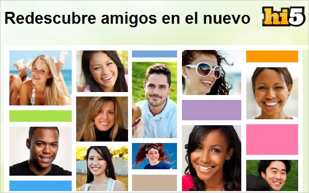 El nuevo Hi5 vio la luz de la mano de Tagged