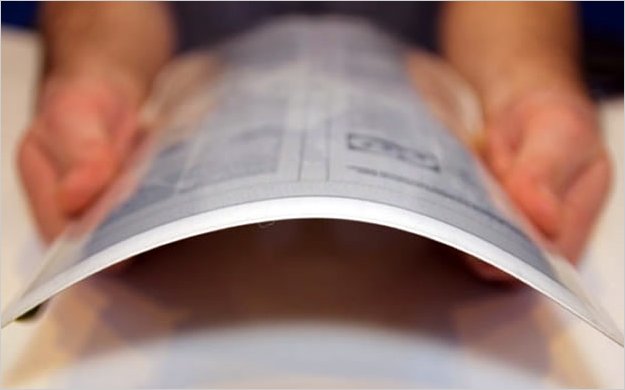 PaperTab, la tableta flexible y superdelgada