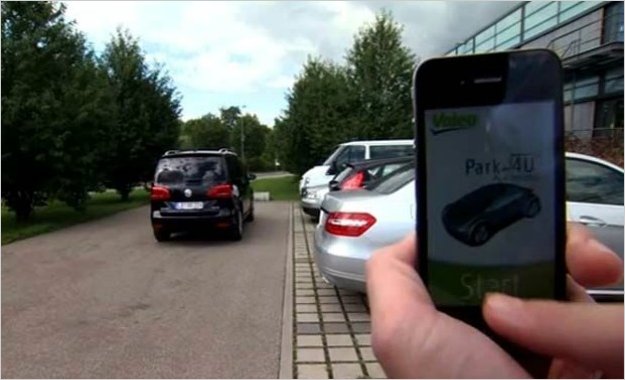 Los automÃ³viles ya pueden estacionarse solos con el Smartphone