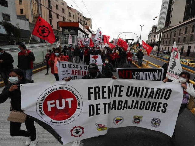 Para este 22 de junio estÃ¡n previstas mÃ¡s movilizaciones a nivel nacional lideradas por la UNE, el FUT y el Frente Popular