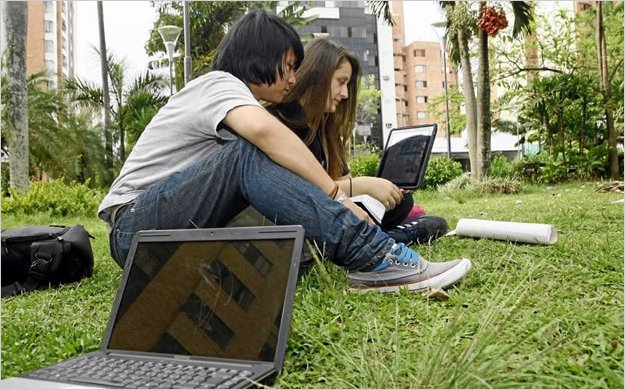 Internet gratuito en parques ecuatorianos no es usado por el miedo