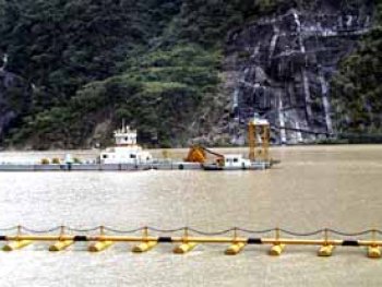 Sedimentos y estiaje, los problemas de Paute