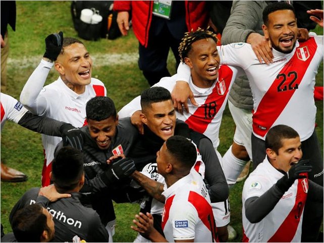 Per� le dio una lecci�n a Chile y es finalista de la Copa Am�rica 2019