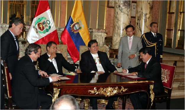Comercio entre PerÃº y Ecuador se incrementarÃ¡ fruto de integraciÃ³n, consideran