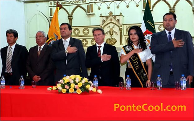 Pinllo celebrÃ³ 152 aÃ±os con sesiÃ³n solemne en la Iglesia de Pinllo, declarada patrimonio cultural