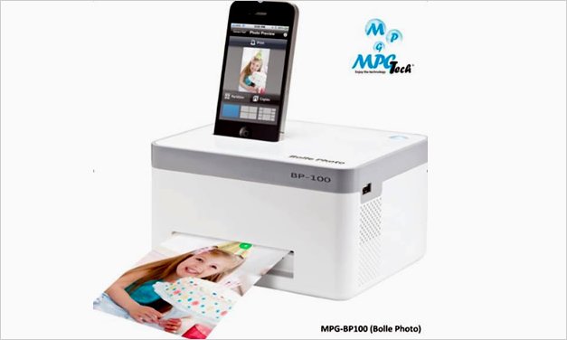 MPGtech lanza una impresora portÃ¡til para smartphones