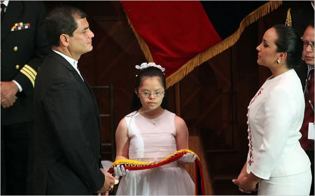 Rafael Correa asume nuevo mandato presidencial del Ecuador