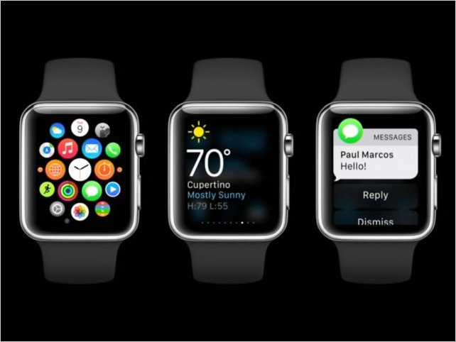 Apple Watch: 8 GB de espacio, 2 GB para mÃºsica y 75 MB para fotos