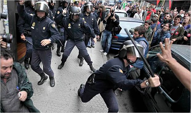 La represiÃ³n de Barcelona recorre el mundo