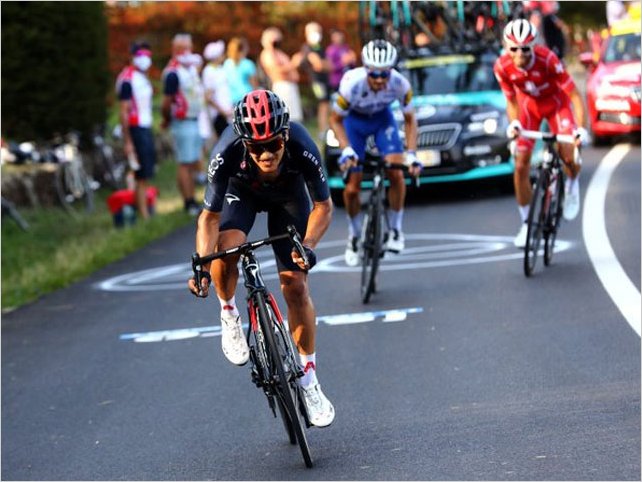 El ecuatoriano Richard Carapaz, consigue meterse en la historia del Tour De Francia, al ganar el premio 