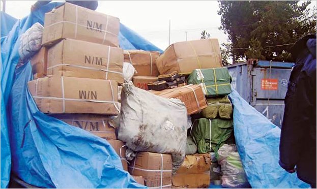 Se recuperÃ³ mercaderÃ­a sustraÃ­da en Ambato