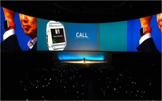 Samsung revelÃ³ su reloj inteligente Galaxy Gear
