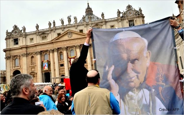 El Papa Francisco proclamÃ³ santos a Juan XXIII y Juan Pablo II