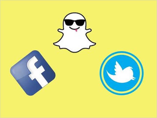 Twitter y Facebook copian a Snapchat con filtros y stickers