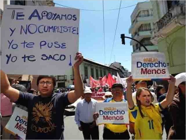 Trabajadores dicen no al FMI, no a la corrupciÃ³n y no a reformas laborales