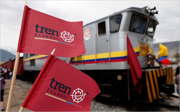 Ecuador volverÃ¡ a unir por tren la costa y el altiplano de los Andes