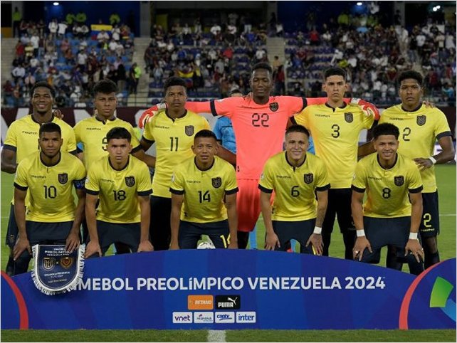 El posible once de Ecuador para jugar ante Brasil en el Preolmpico