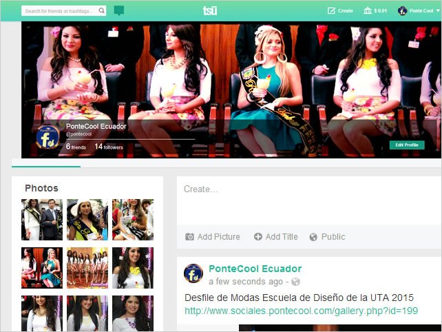 TSU la nueva red social que es furor en internet, ya que comparte sus ganancias con los usuarios