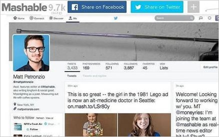 Twitter prueba un rediseÃ±o de su interfaz para hacerla mÃ¡s parecida a la de Facebook