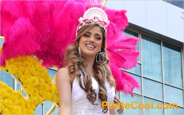 Ambato se vistiÃ³ de gala con el desfile de la Fiesta de la fruta y de las flores Ambato 2014