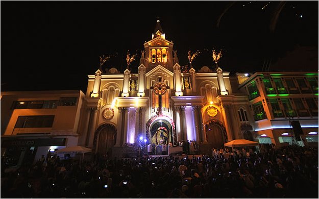La imagen de la Virgen del Cisne 