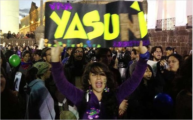 Grupos ecologistas piden que el pueblo decida sobre el petrÃ³leo de YasunÃ­
