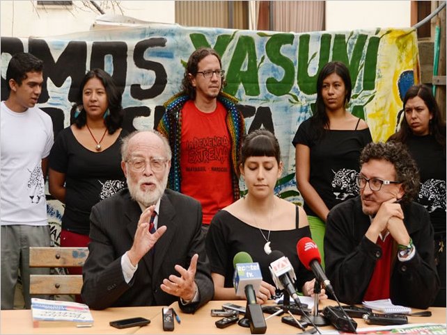 Yasunidos demanda al estado Ecuatoriano por 